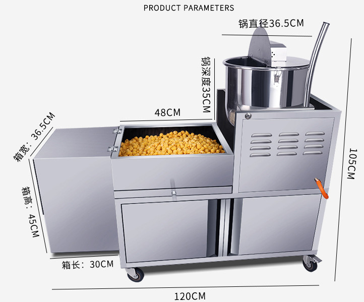 Kettle Popcorn Machine For Sale at Meagan Welton blog