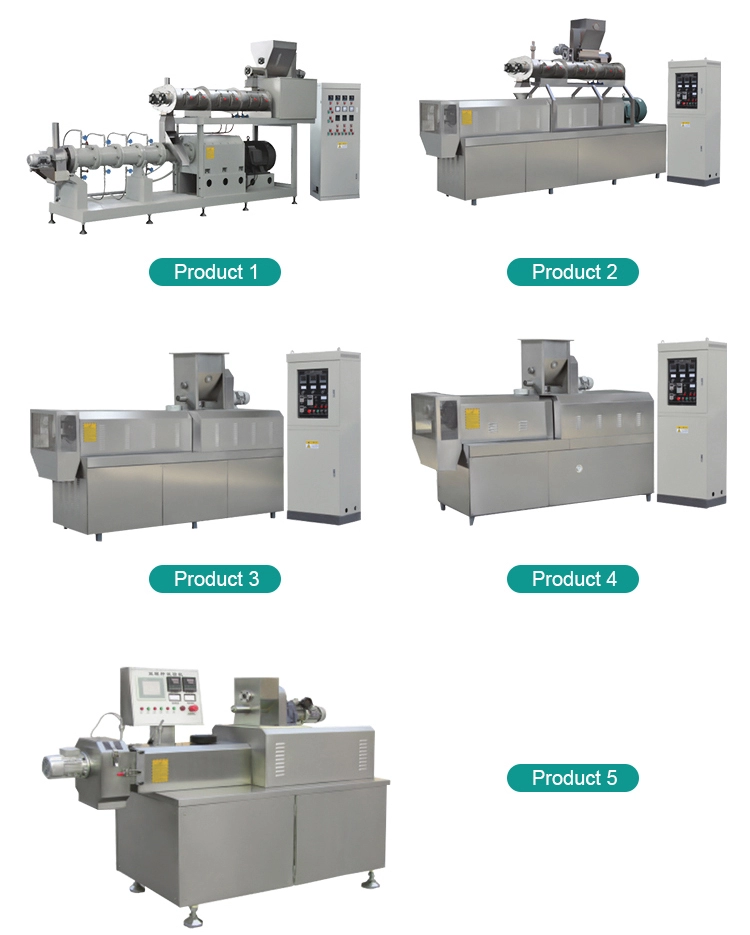Double screw extruder food making machinery