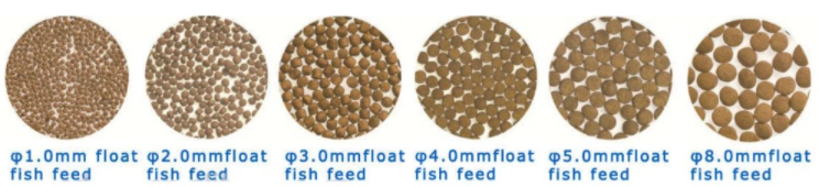 Floating fish feed pellet machine