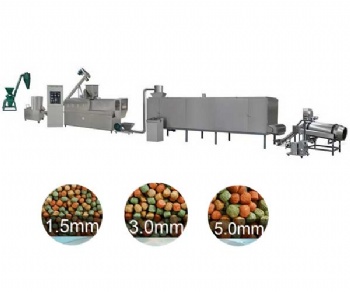 Fish feed manufacturing machine
